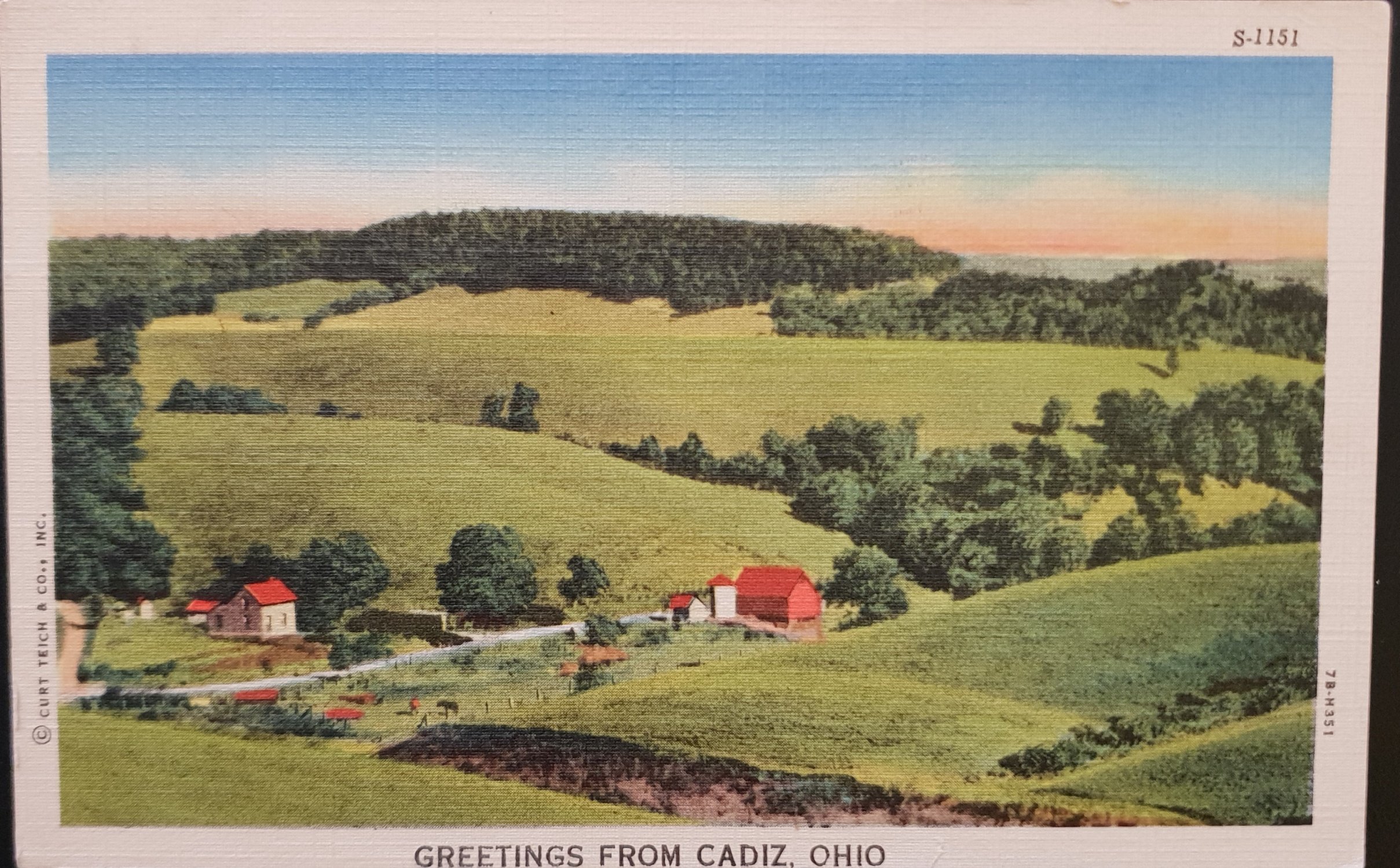 (image for) postcard USA - OH - Ohio #0002